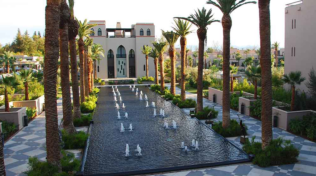 Bassin fontaines Hôtel Four Seasons Marrakech